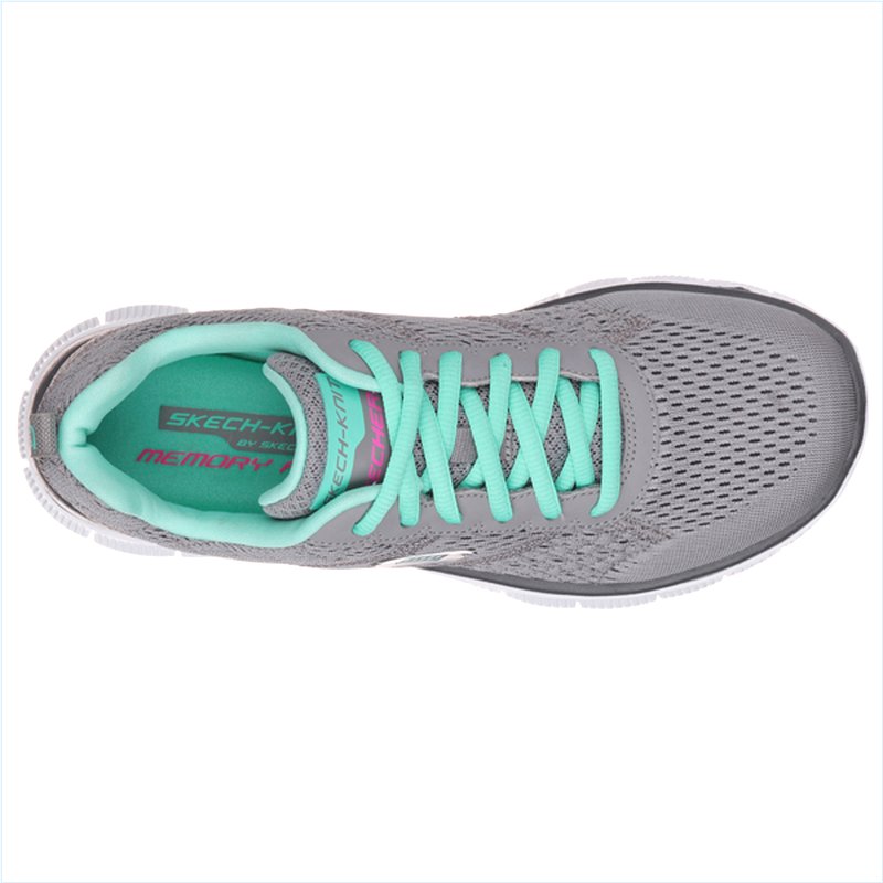  Women Flex Appeal - Obvious Choice Gray/Turquoise