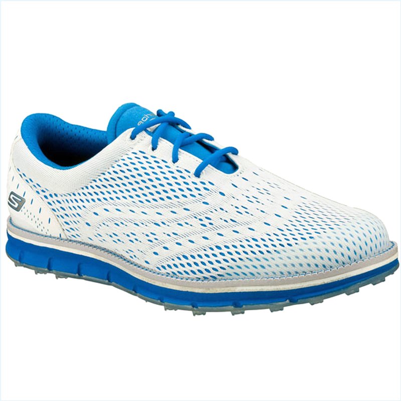  Men Extra Wide Fit (4E) Shoes - White/Blue