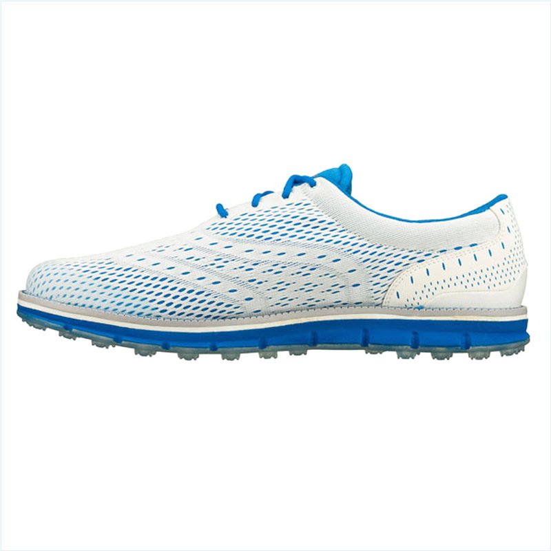  Men Extra Wide Fit (4E) Shoes - White/Blue