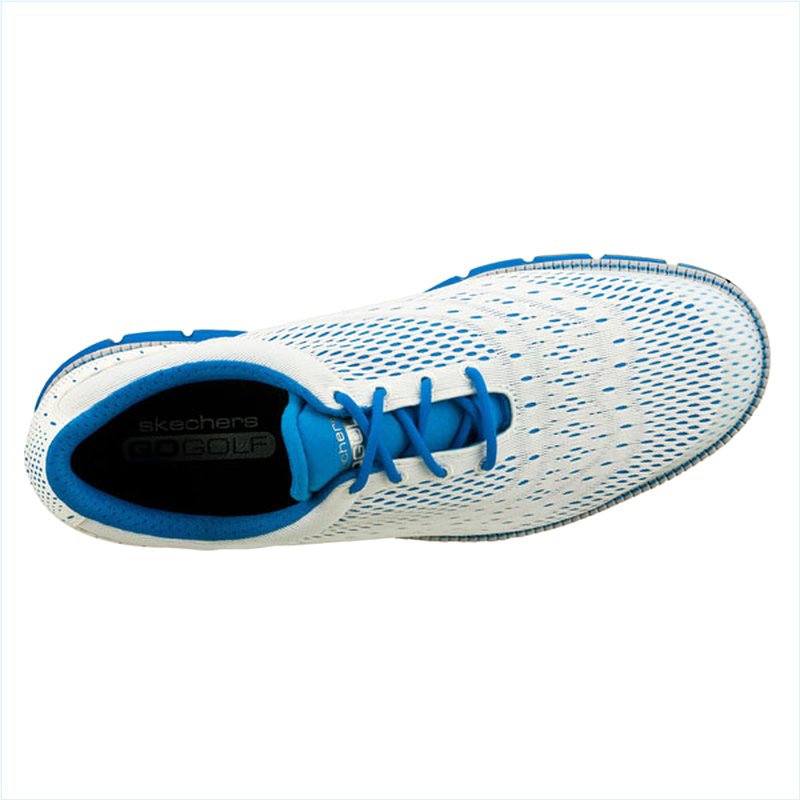  Men Extra Wide Fit (4E) Shoes - White/Blue