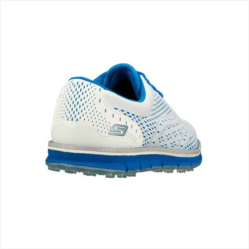  Men Extra Wide Fit (4E) Shoes - White/Blue