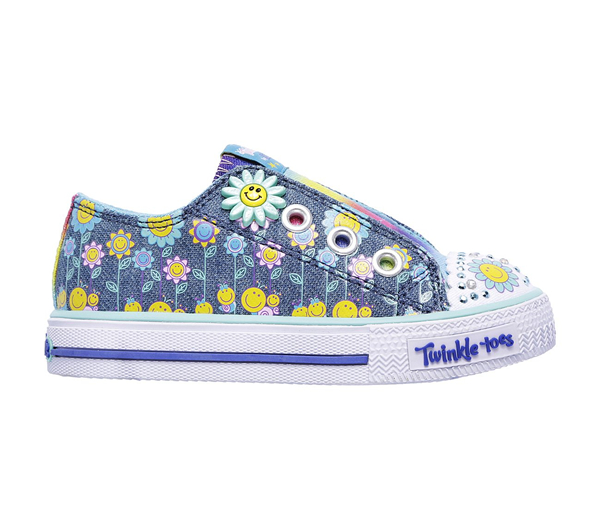  Girls Twinkle Toes: Shuffles - Dancing Daisy Denim/Multi