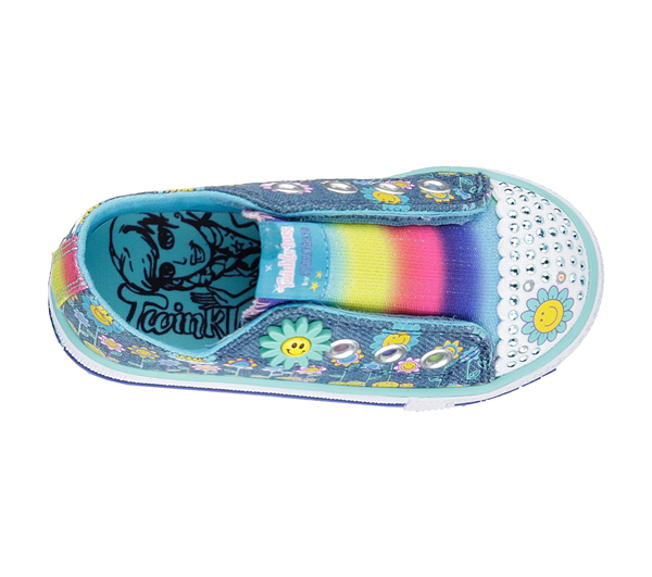  Girls Twinkle Toes: Shuffles - Dancing Daisy Denim/Multi