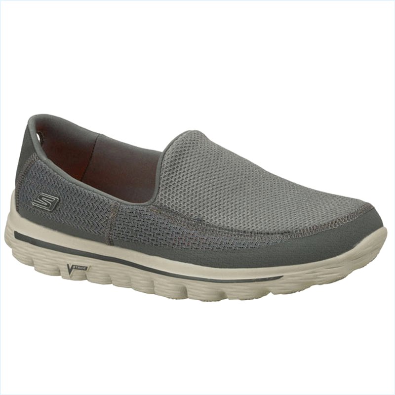  Men Extra Wide Fit (4E) Shoes - Charcoal