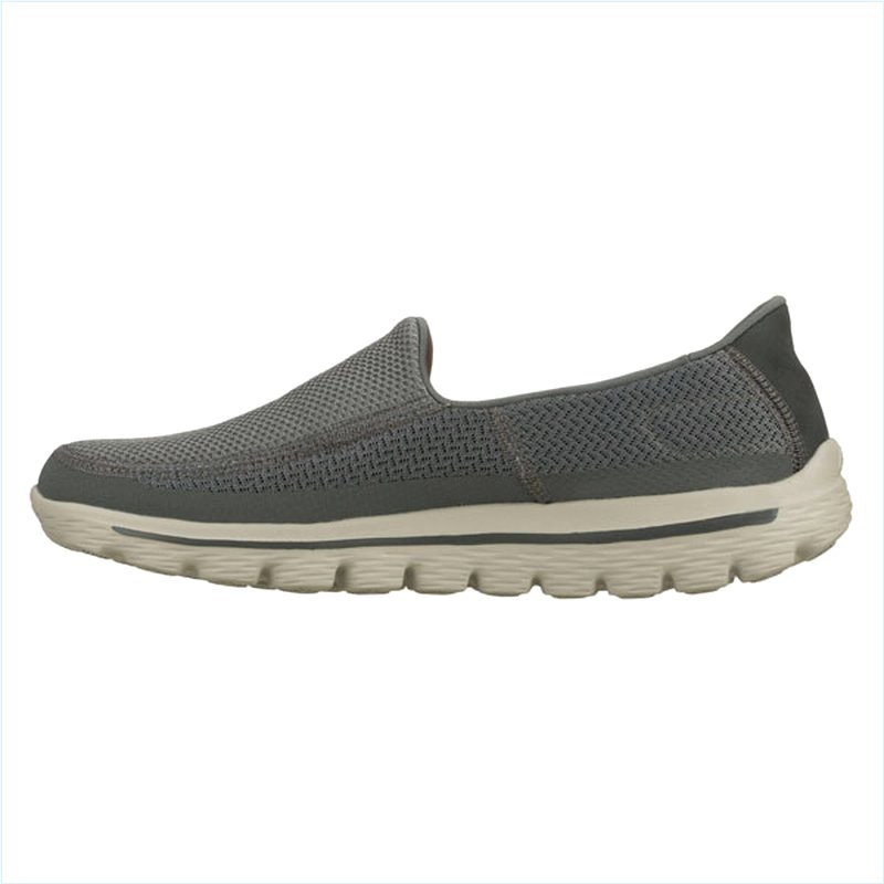  Men Extra Wide Fit (4E) Shoes - Charcoal