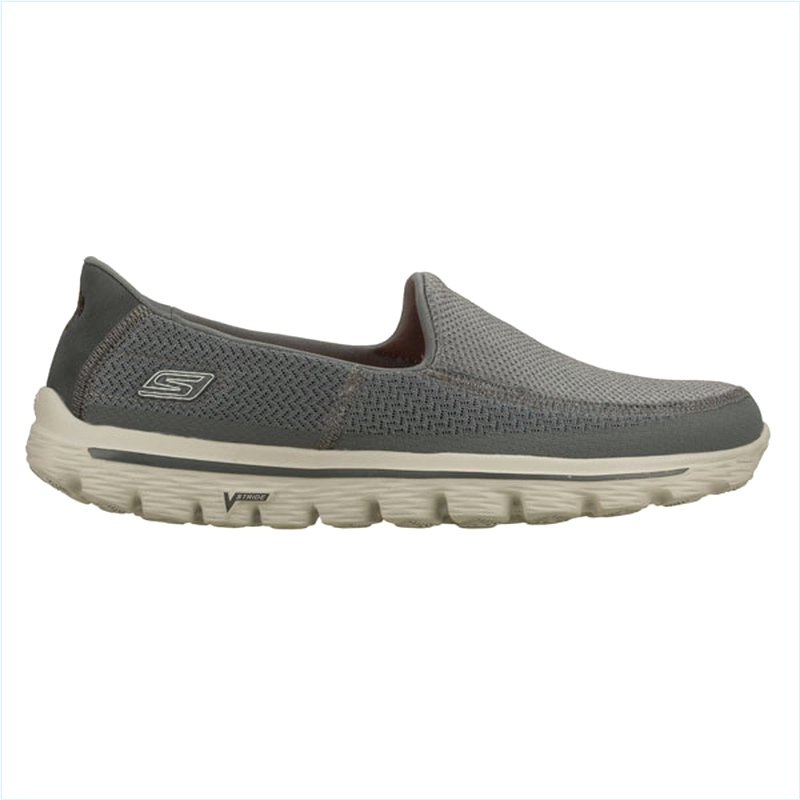  Men Extra Wide Fit (4E) Shoes - Charcoal