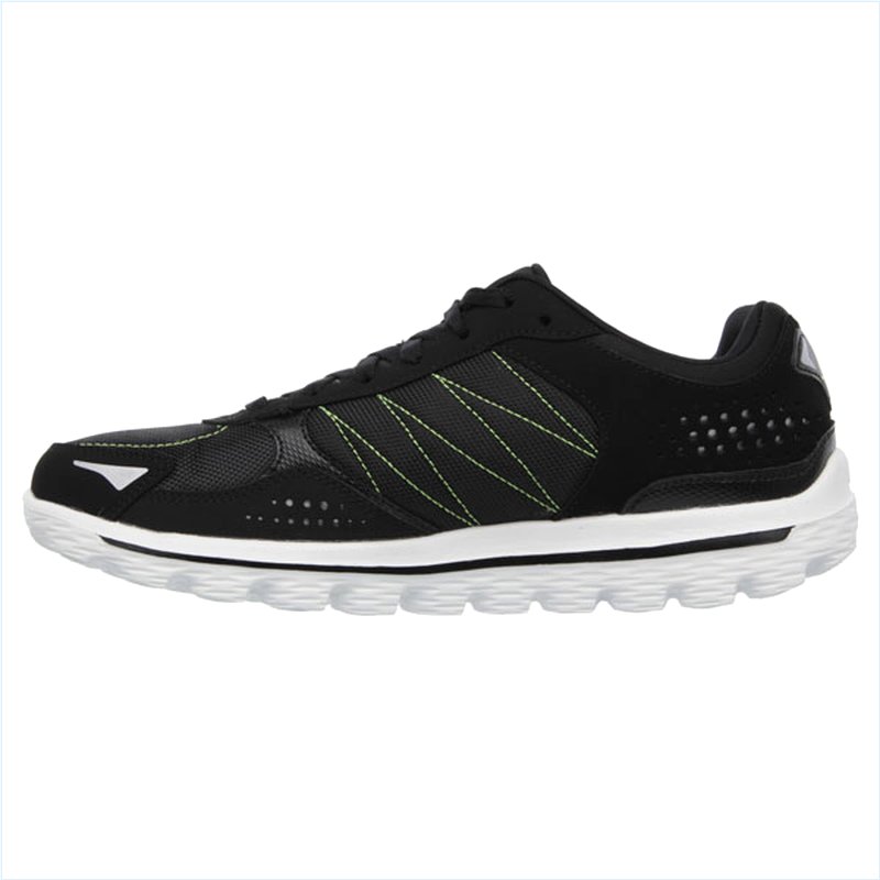  Men Extra Wide Fit (4E) Shoes - Flash DNA Black/Lime