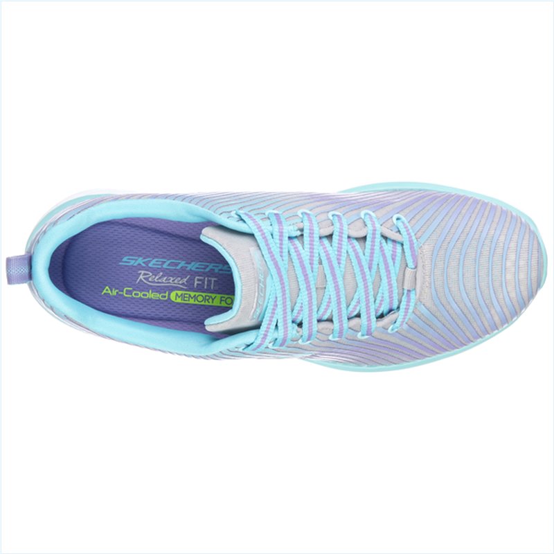  Women Relaxed Fit: Valeris - Perfect Storm Light Blue / Purple