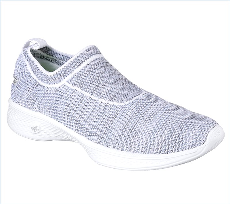  Women GOwalk 4 - Assure White/Gray