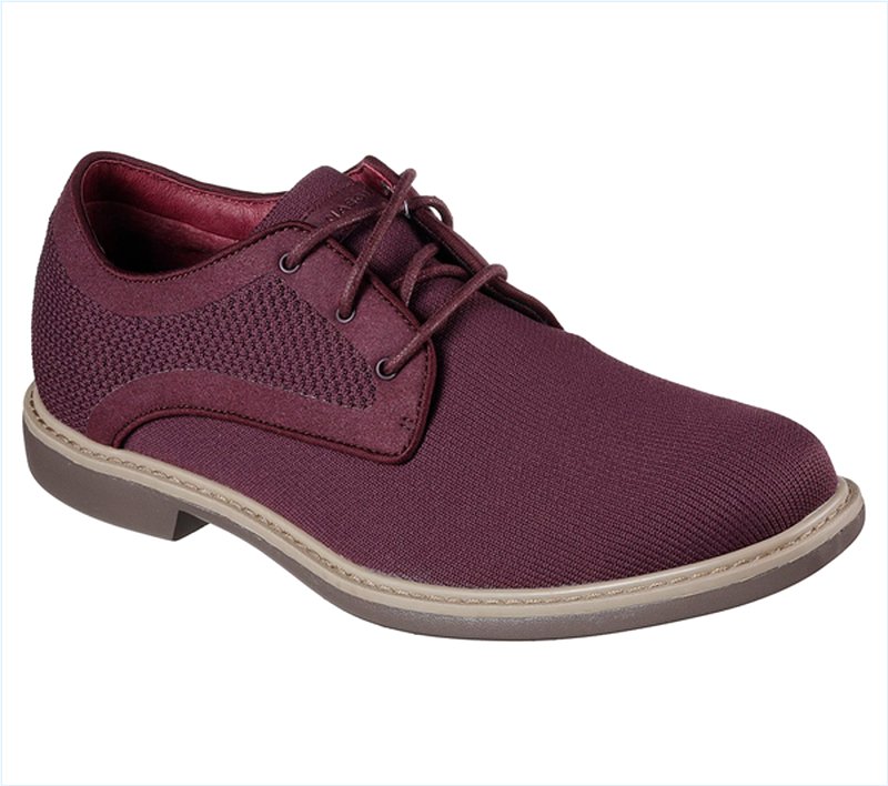  Men Maas Burgundy