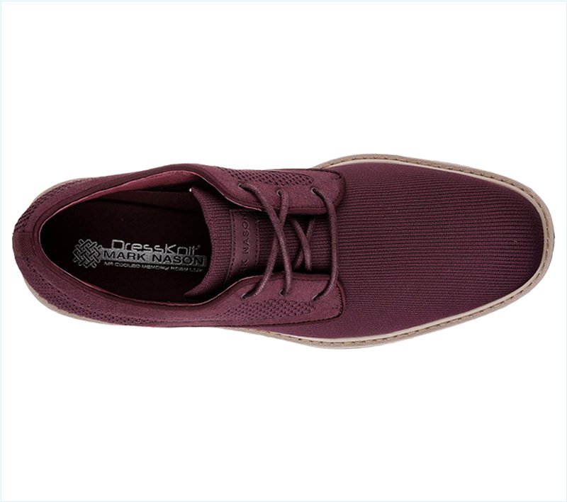  Men Maas Burgundy