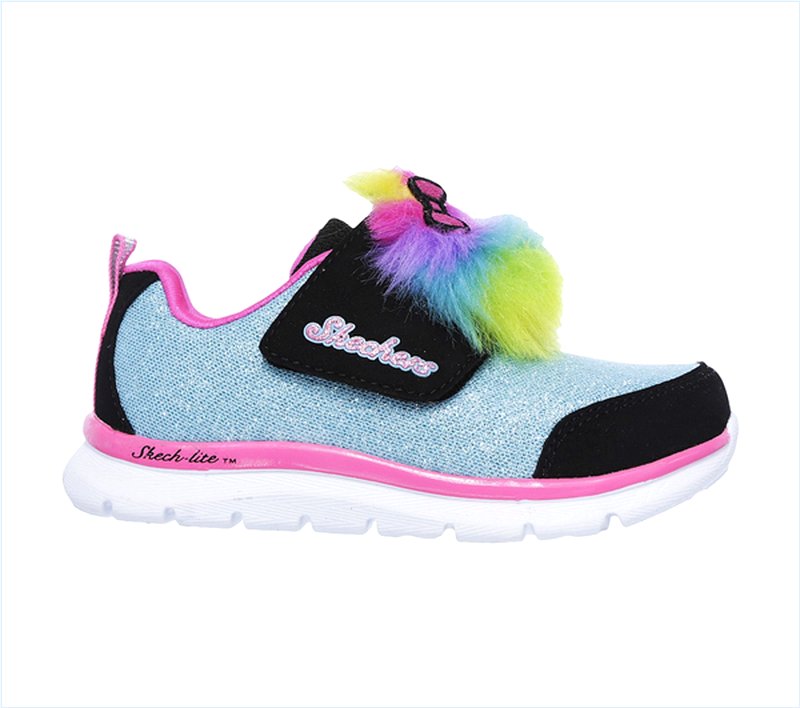  Girls Skech-Lite - Lil Critter Turquoise/Black