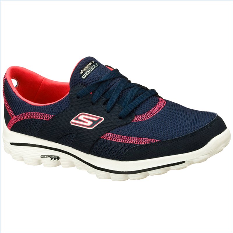  Women GOwalk 2 Golf - Fairway Navy/Pink