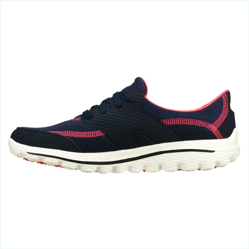  Women GOwalk 2 Golf - Fairway Navy/Pink