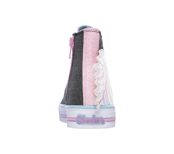  Girls Twinkle Toes: Shuffles - Prancing Pretty Black/Multi