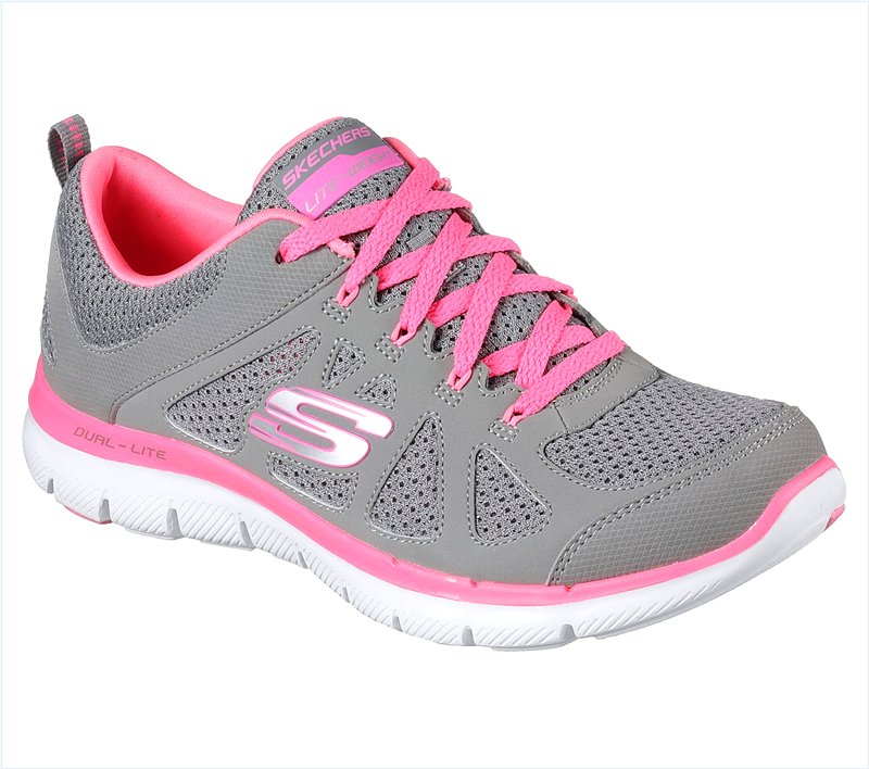  Women Flex Appeal 2.0 - Simplistic Gray/Hot Pink