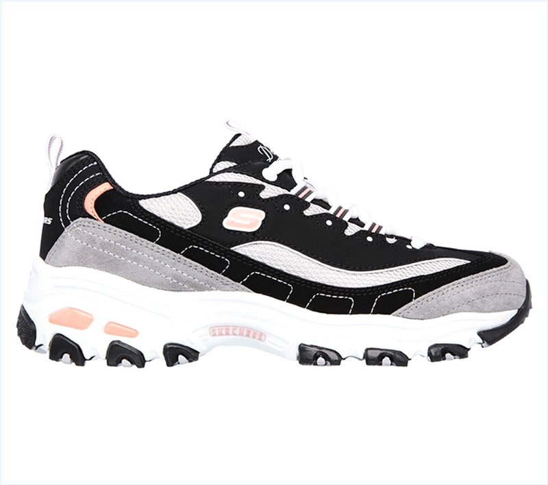  Women D'Lites - New Journey Black/White/Gray