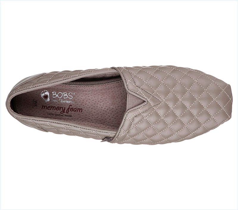  Women's Luxe BOBS - Double Check Taupe