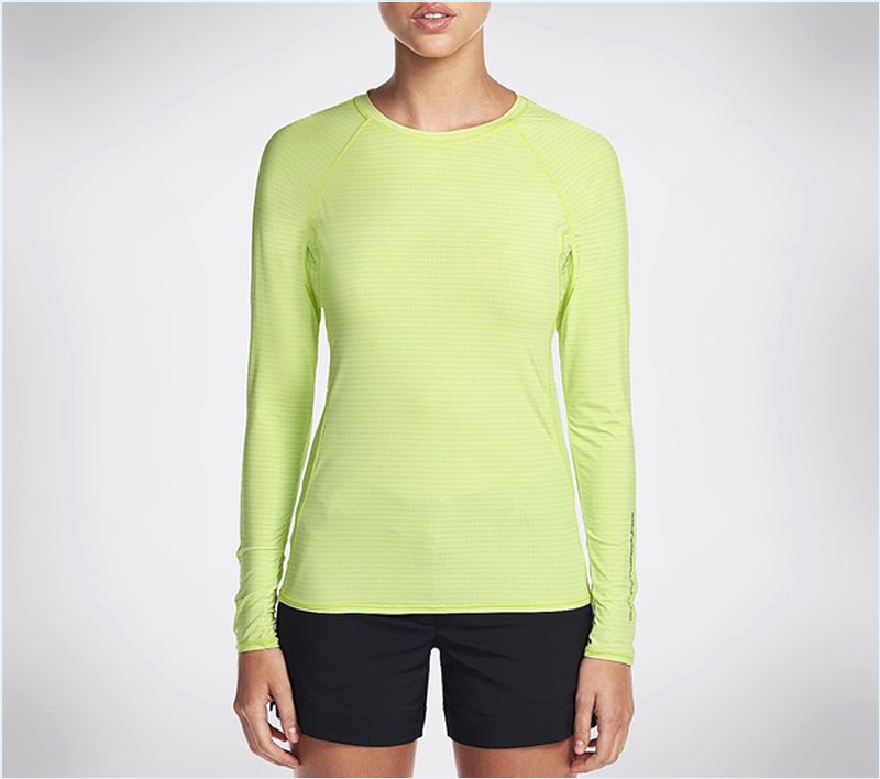  Women GO Golf Layer Top Yellow