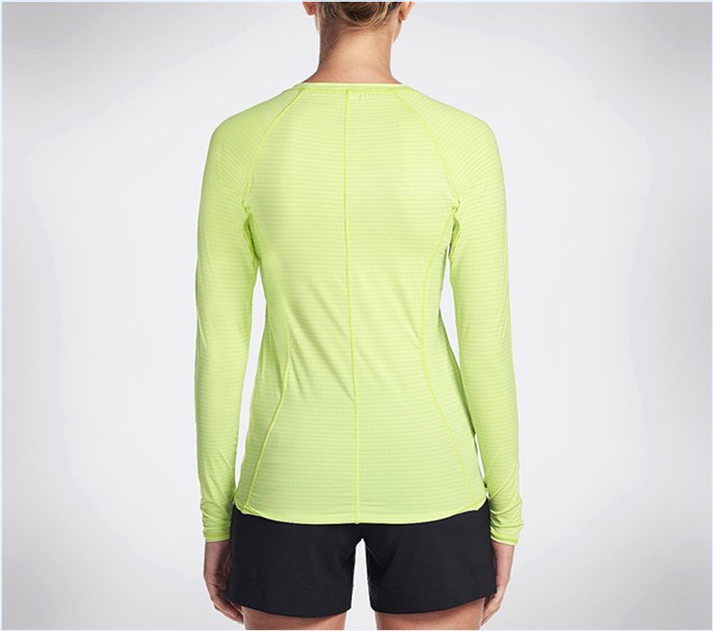  Women GO Golf Layer Top Yellow