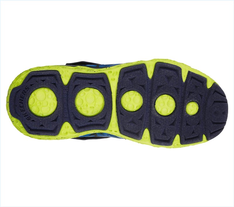  Boys Skech-X: Cosmic Foam - Portal-X Navy/Lime