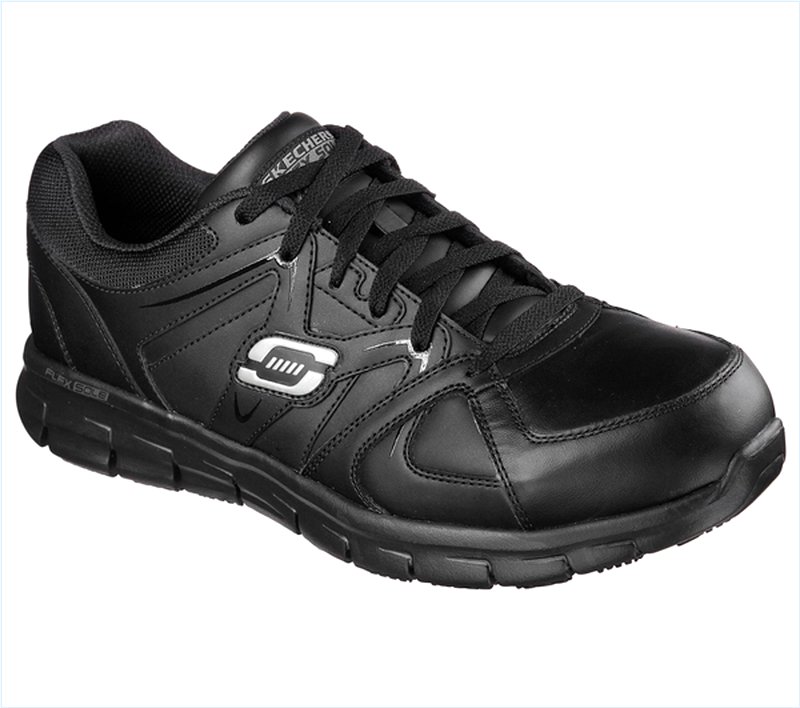  Men Work: Relaxed Fit Synergy - Ekron Alloy Toe Black