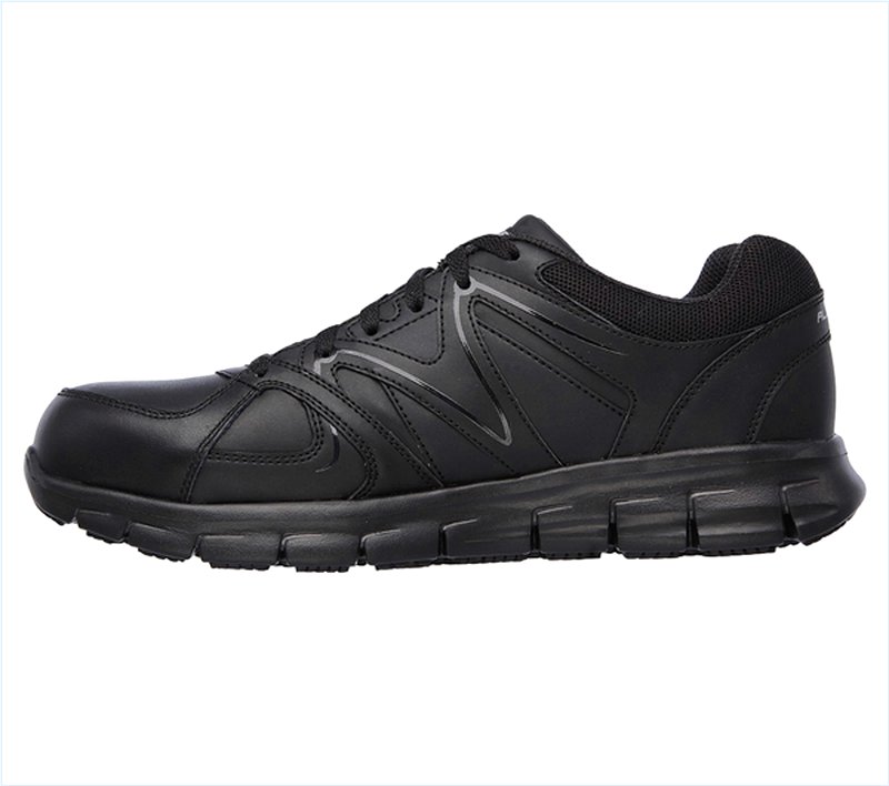  Men Work: Relaxed Fit Synergy - Ekron Alloy Toe Black