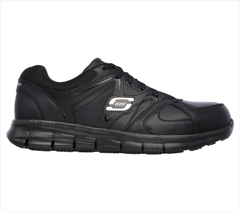  Men Work: Relaxed Fit Synergy - Ekron Alloy Toe Black