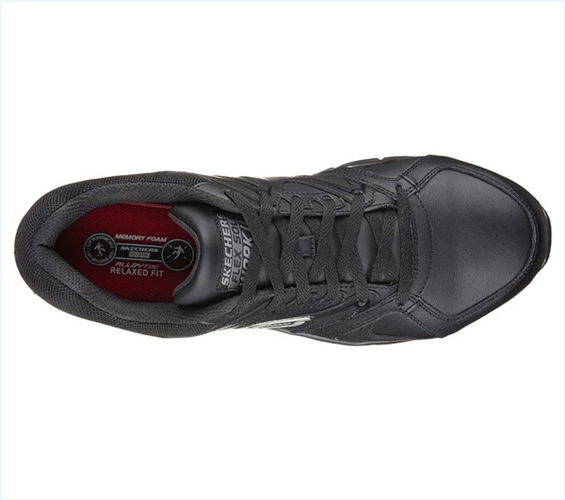  Men Work: Relaxed Fit Synergy - Ekron Alloy Toe Black