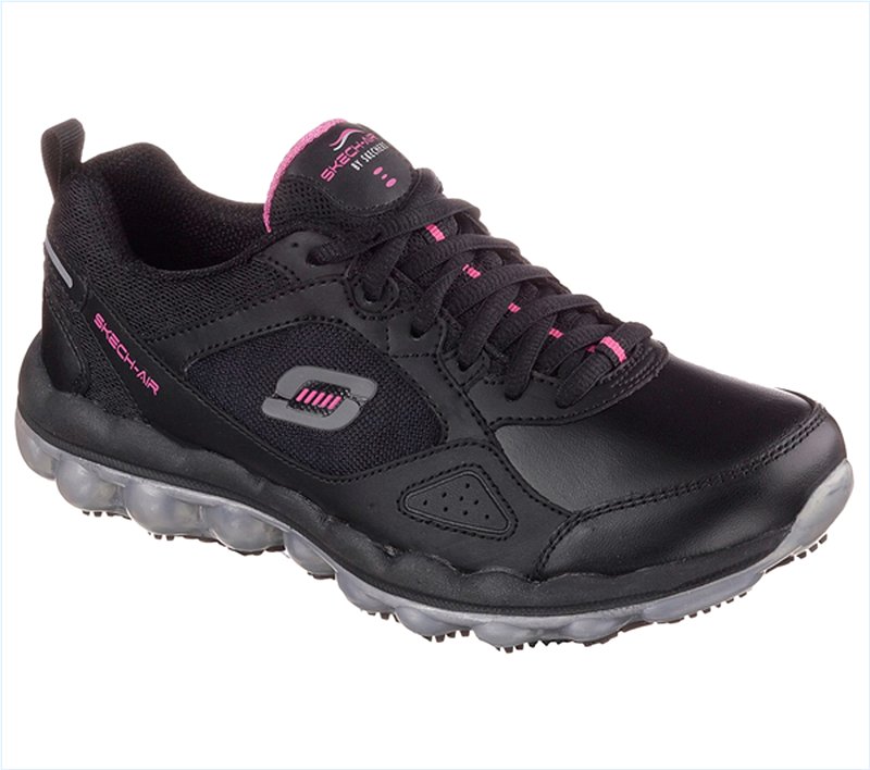  Women Work: Relaxed Fit Skech-Air Black/Pink