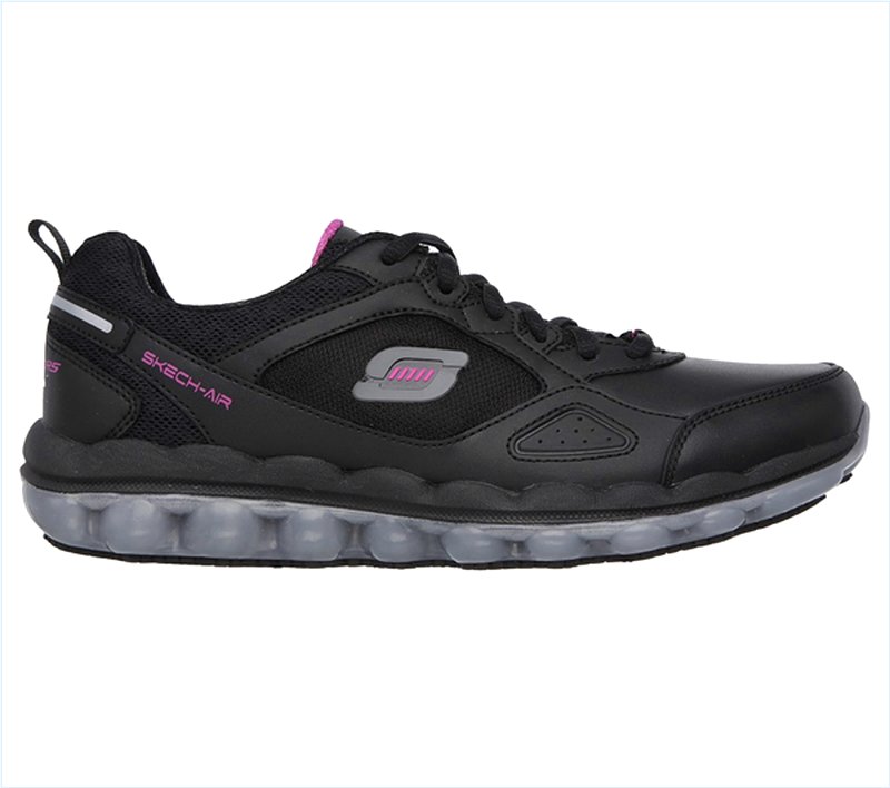  Women Work: Relaxed Fit Skech-Air Black/Pink