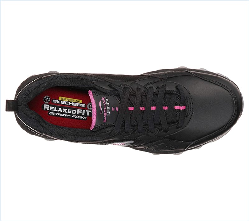  Women Work: Relaxed Fit Skech-Air Black/Pink