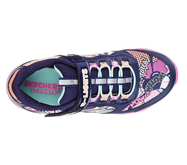  Girls S Lights: Lumi-Luxe Navy/Multi