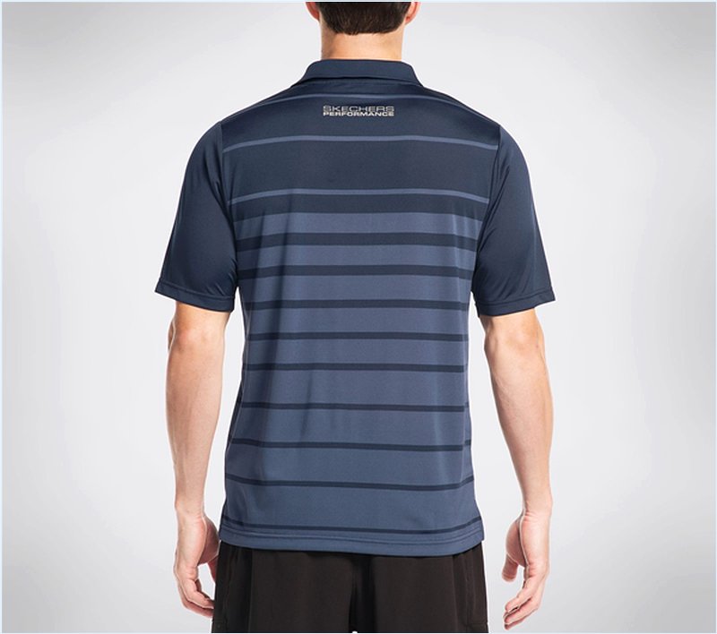  Men GO Golf Soboba Polo Shirt Navy