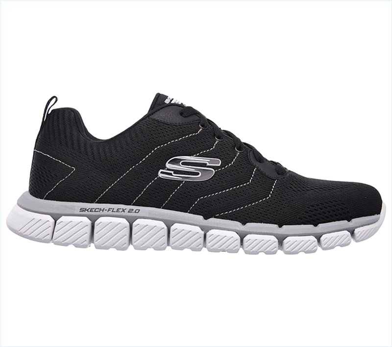  Men Skech-Flex 2.0 - Milwee Black/Gray