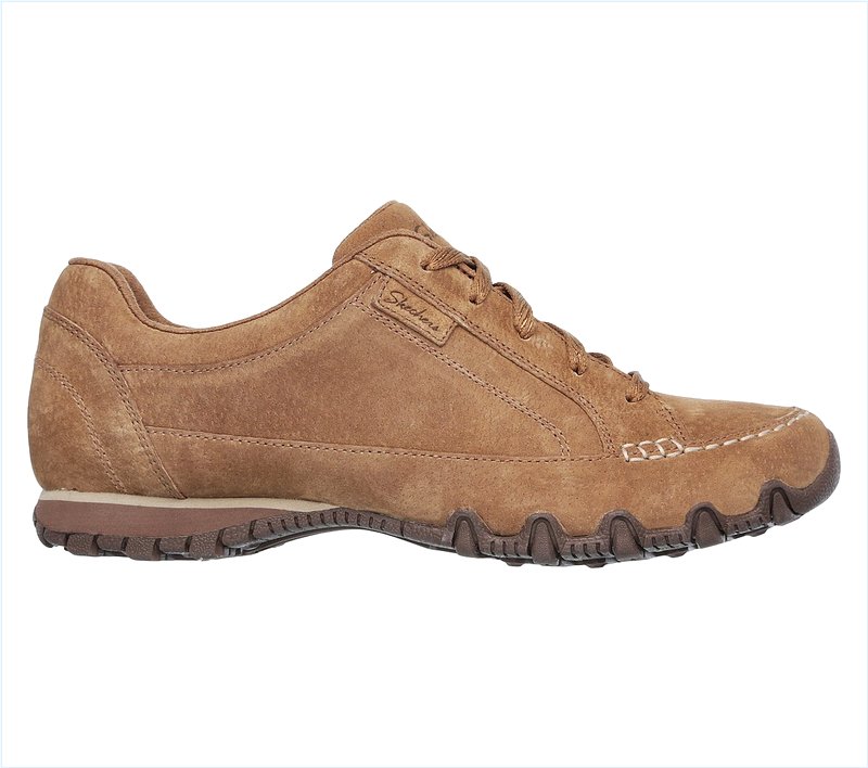  Women Relaxed Fit: Bikers - Curbed Desert Brown