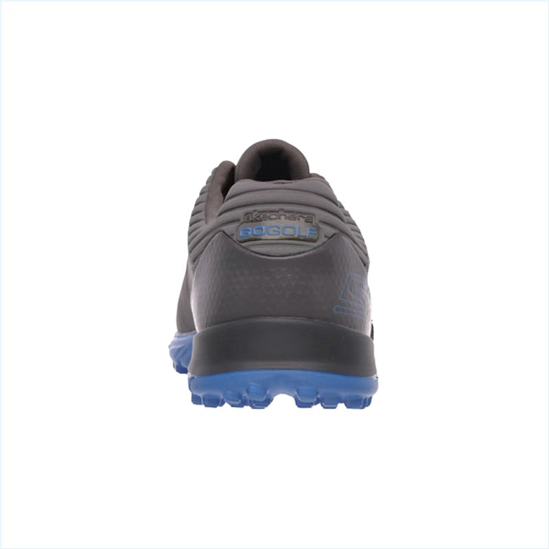  Men Extra Wide Fit (4E) Shoes - Charcoal/Blue