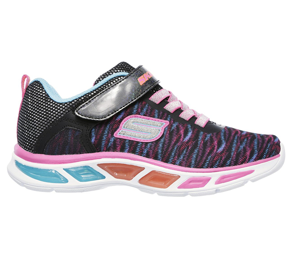  Girls S Lights: Litebeams - Colorburst Black/Multi