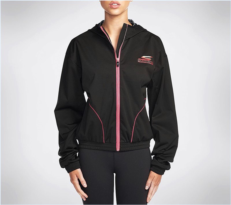  Women GO Shield Jacket Black