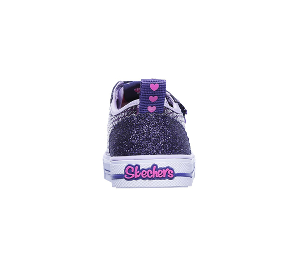  Girls Twinkle Toes: Shuffles - Itsy Bitsy Purple/Blue