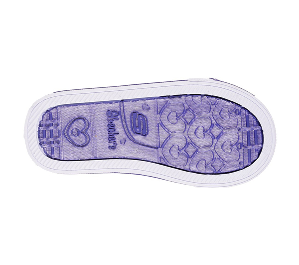  Girls Twinkle Toes: Shuffles - Itsy Bitsy Purple/Blue