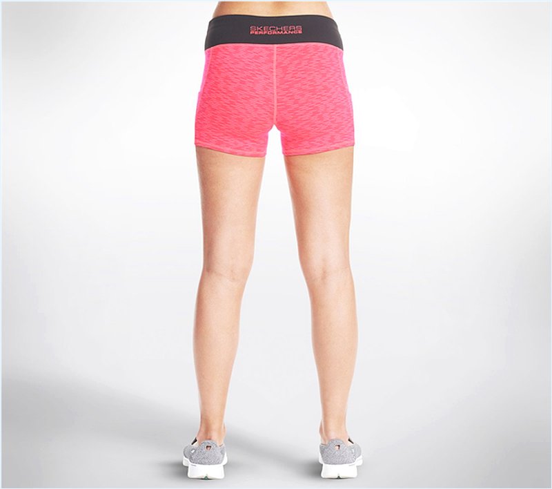  Women Coastal Shorts DWSH Neon Pink