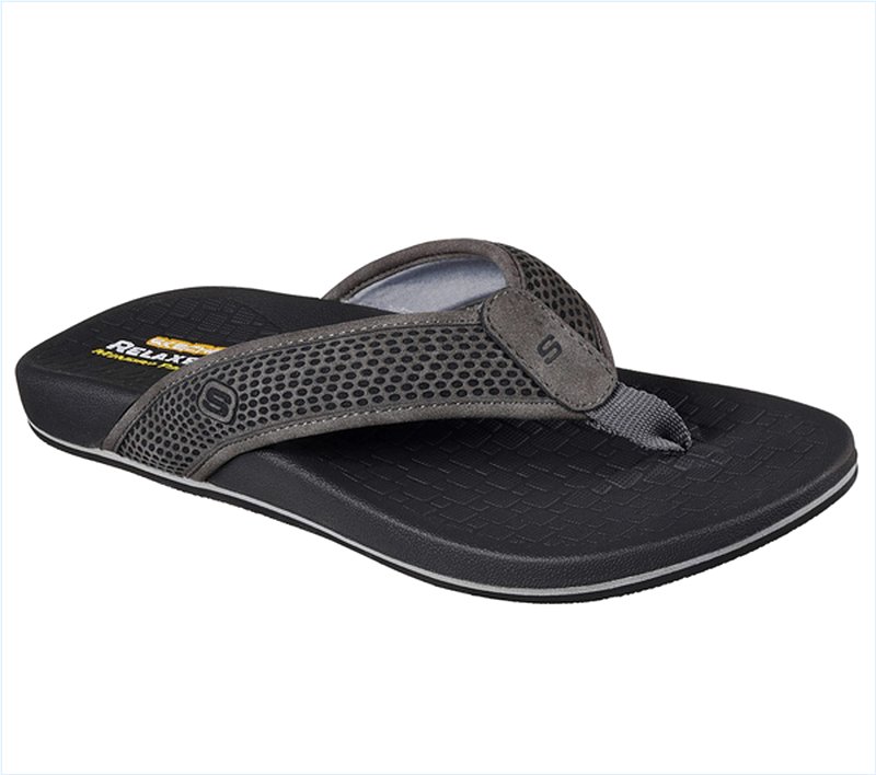  Men Sandals: Pelem - Emiro Charcoal