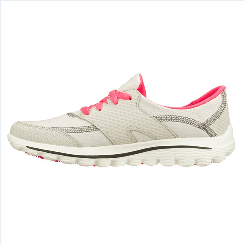  Women GOwalk 2 Golf - Gray/Hot Pink