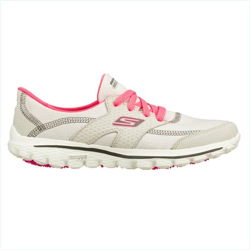  Women GOwalk 2 Golf - Gray/Hot Pink