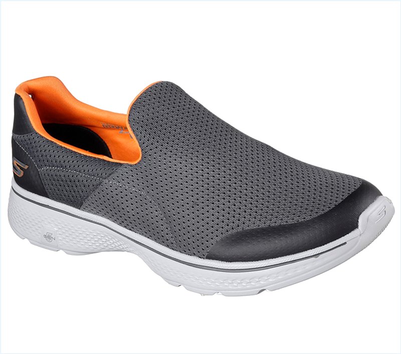  Men GOwalk 4 - Incredible Charcoal/Orange