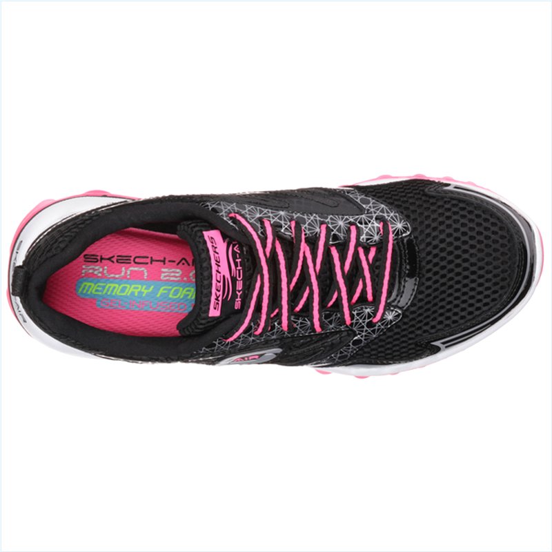  Women Skech-Air 2.0 - Clear Day Black/Hot Pink