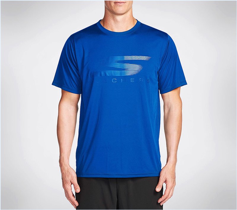  Men Trailblazer Tee Shirt Blue