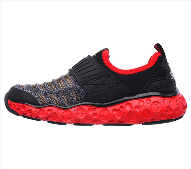  Boys Skech-X: Cosmic Foam - Portal Crusher Black/Red