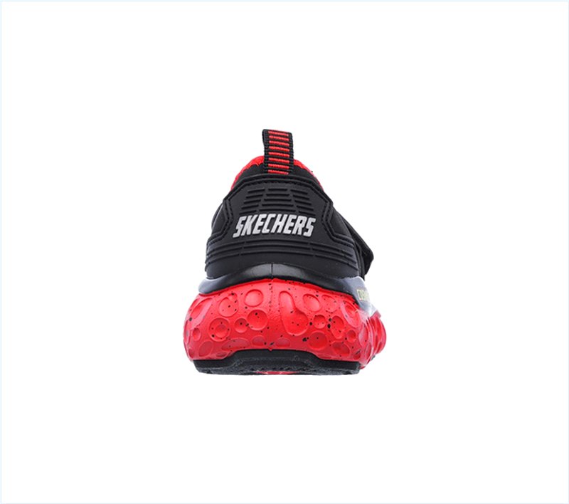  Boys Skech-X: Cosmic Foam - Portal Crusher Black/Red